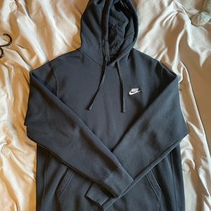 Black Nike club hoodie